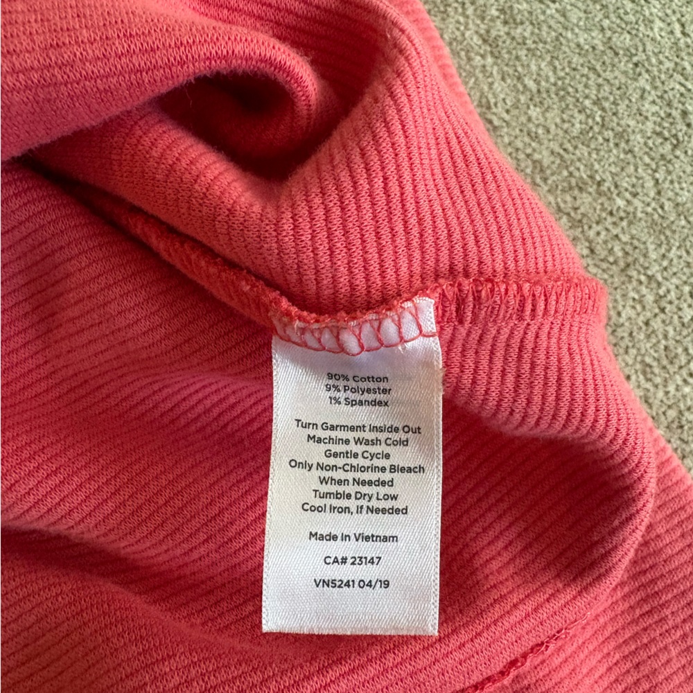 Talbots Pink Long Sleeve Top - Picture 5 of 5